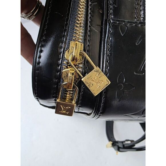 Louis Vuitton Monogram Vernis Dyed Backpack Black